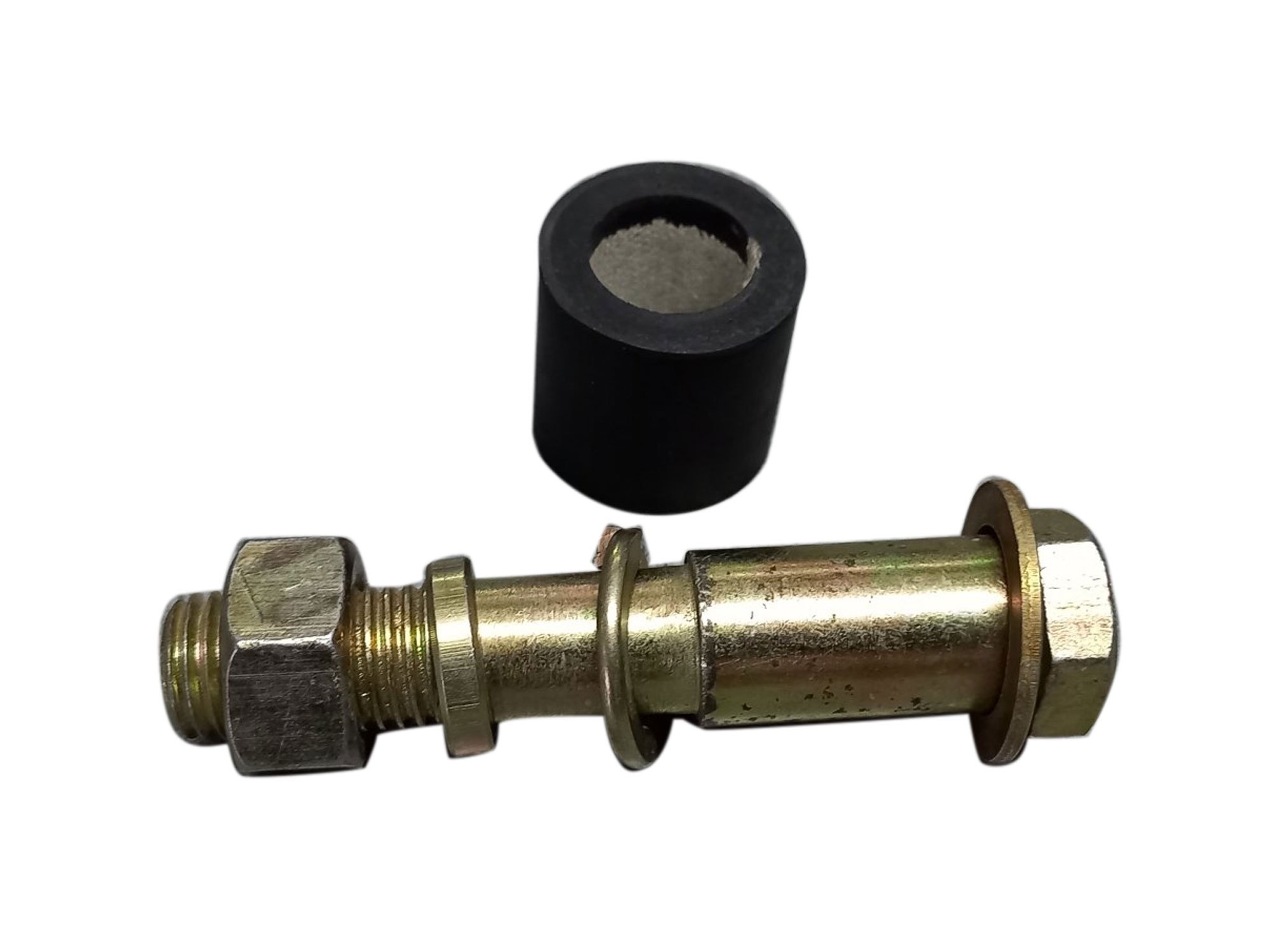 coupling bolt with rubber bush