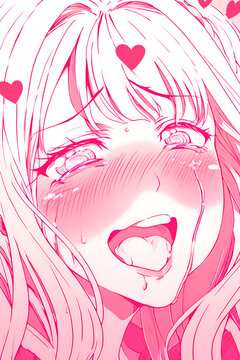 ahegao smile