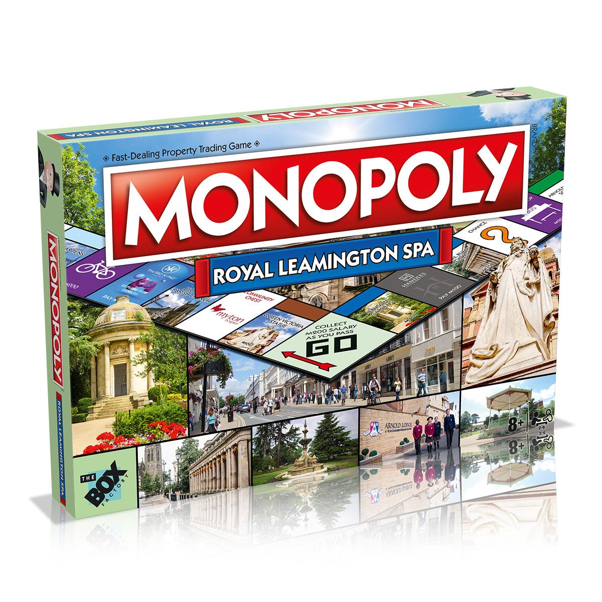 leamington spa monopoly board