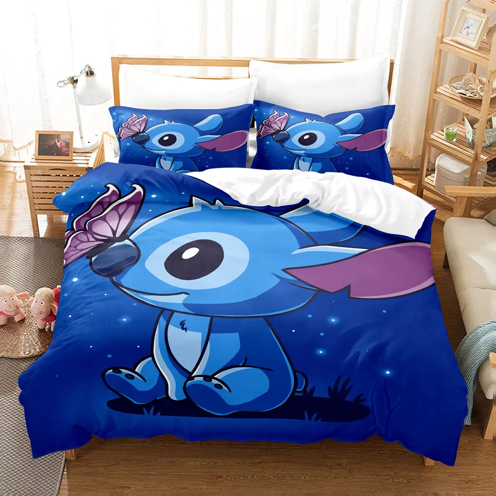 stitch double bedding