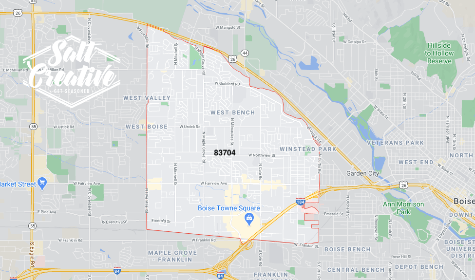 zip code boise id