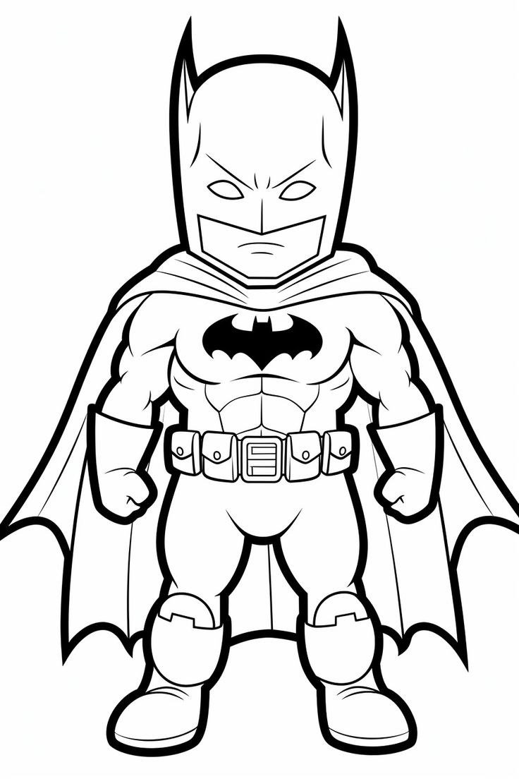 coloring pages batman