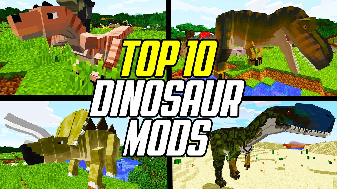 minecraft dinosaur mods