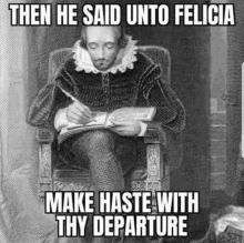 goodbye felicia meme