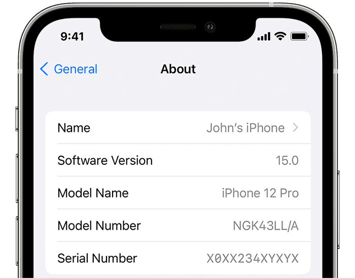 iphone s/n lookup