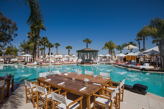 nikki beach in marrakech