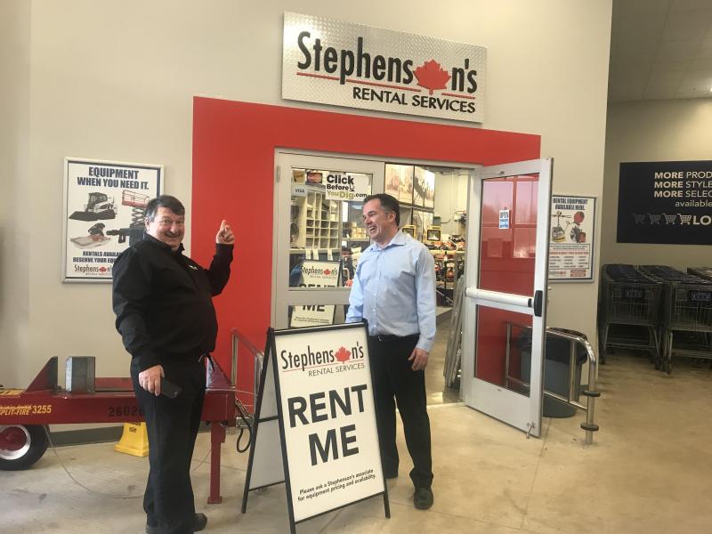 stephensons rentals brampton