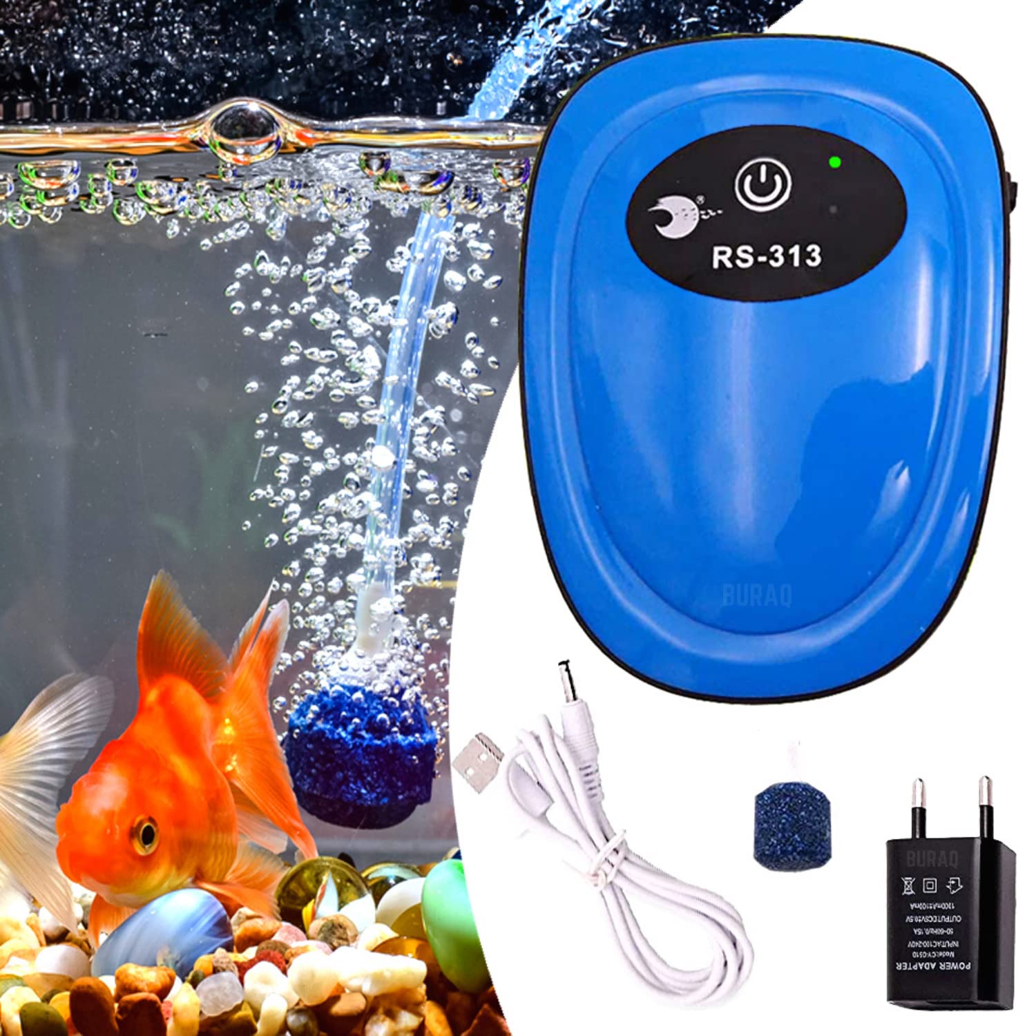 fish aquarium oxygen pump