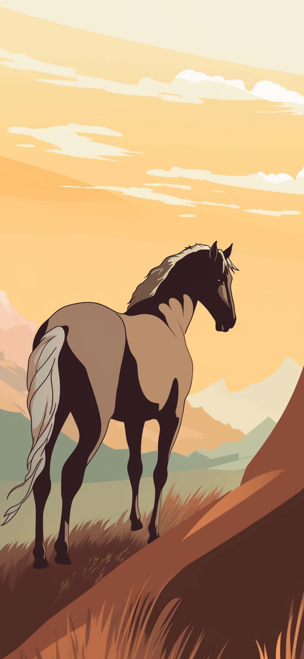 horse wallpapers aesthetic