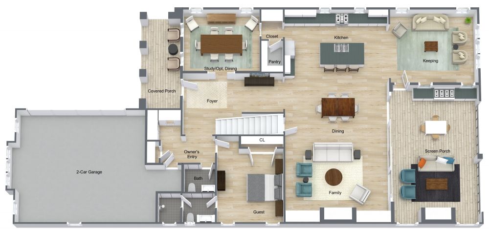 4 bedroom 2 story house plans