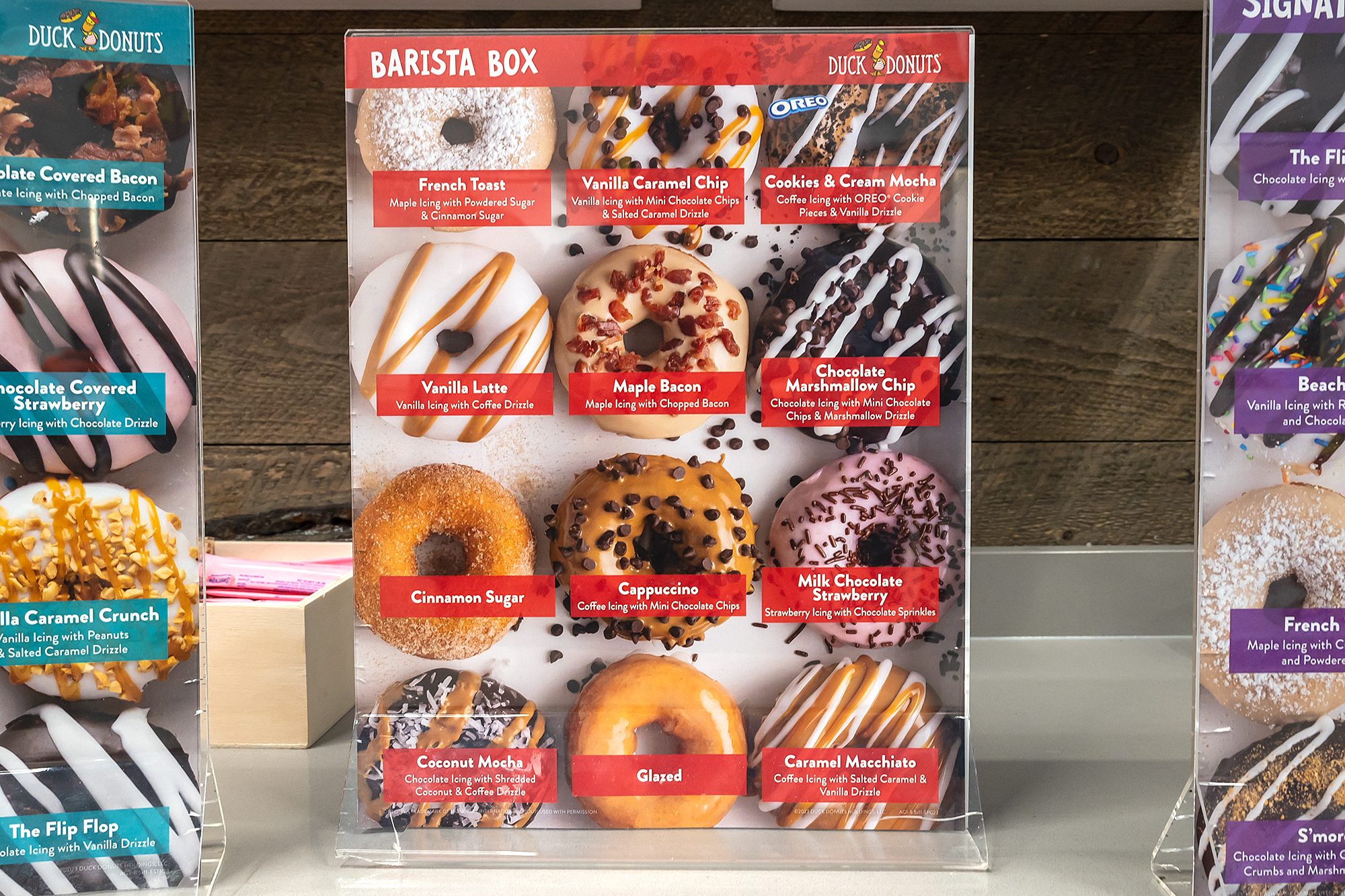 duck donuts menu