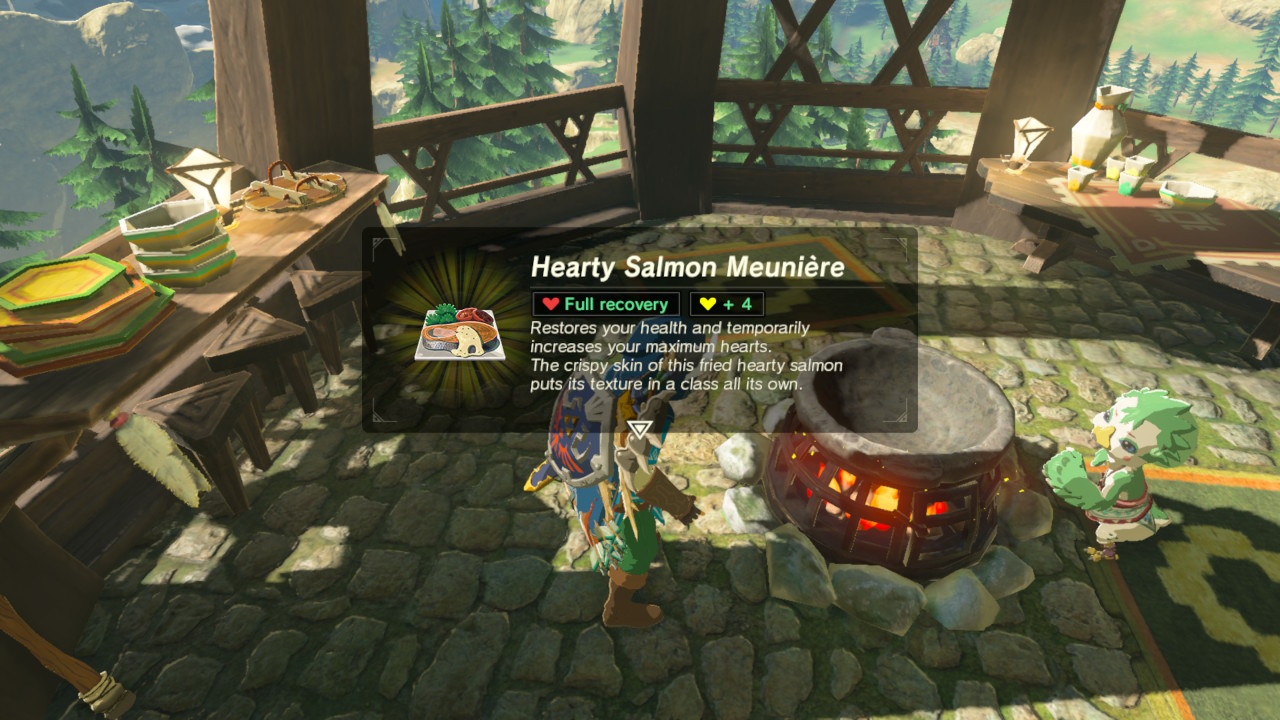 salmon meuniere botw