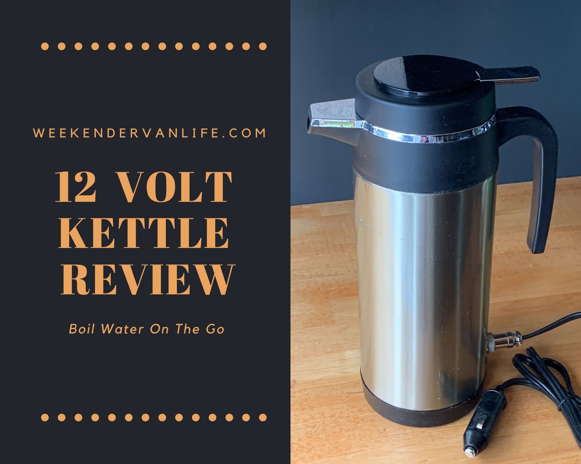 12v tea kettle