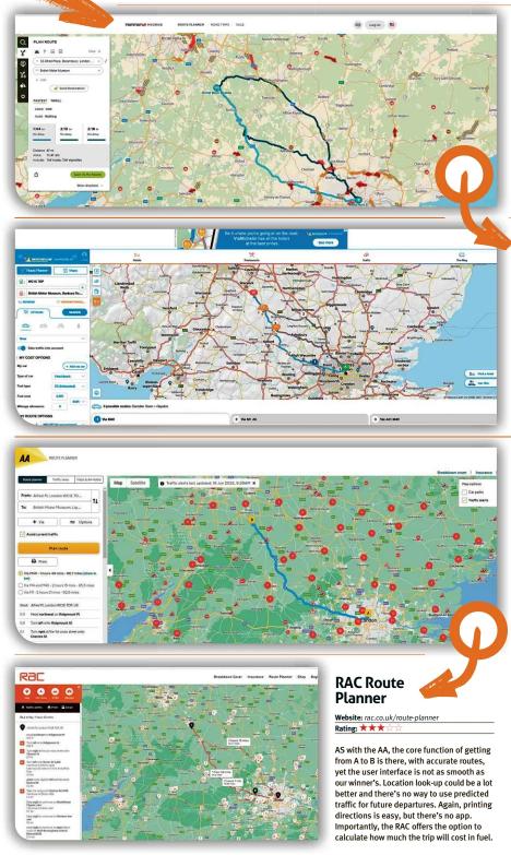 rac route finder