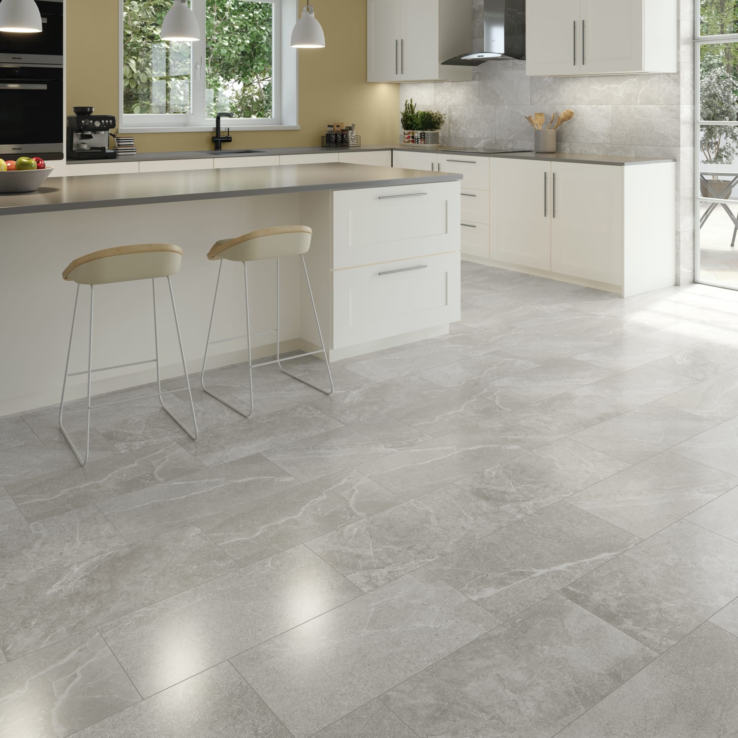 wickes grey floor tiles