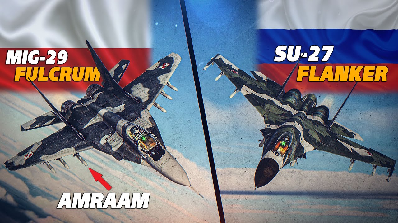 mig 29 vs su 27