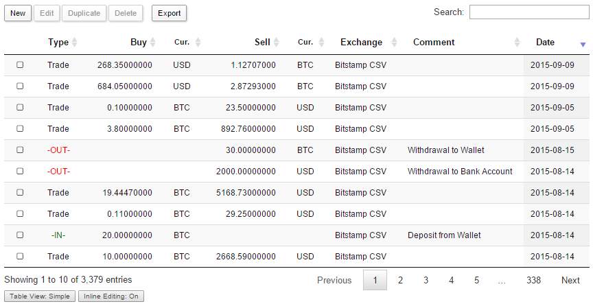 cointracking