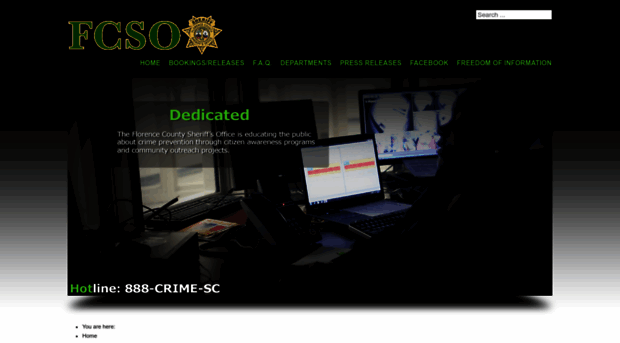 fcso bookings