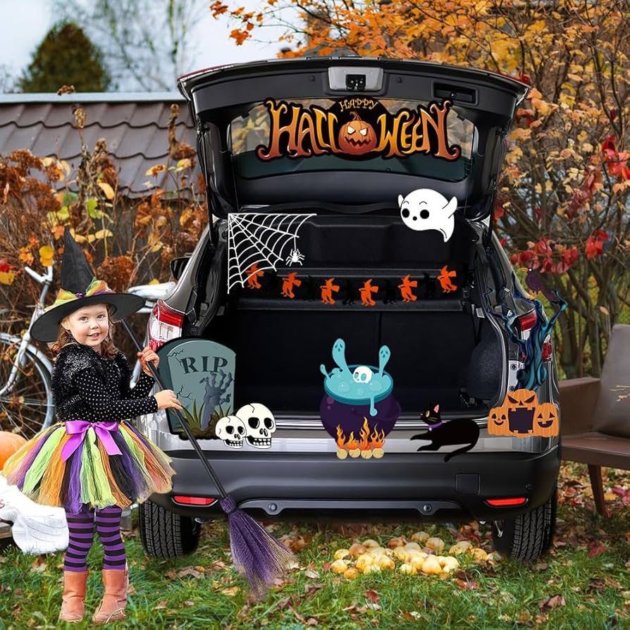 halloween car decorations