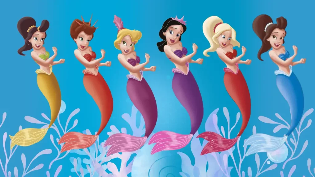 ariel and her sisters