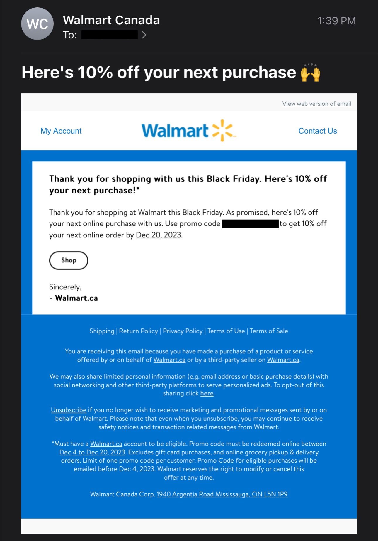 promo codes for walmart online