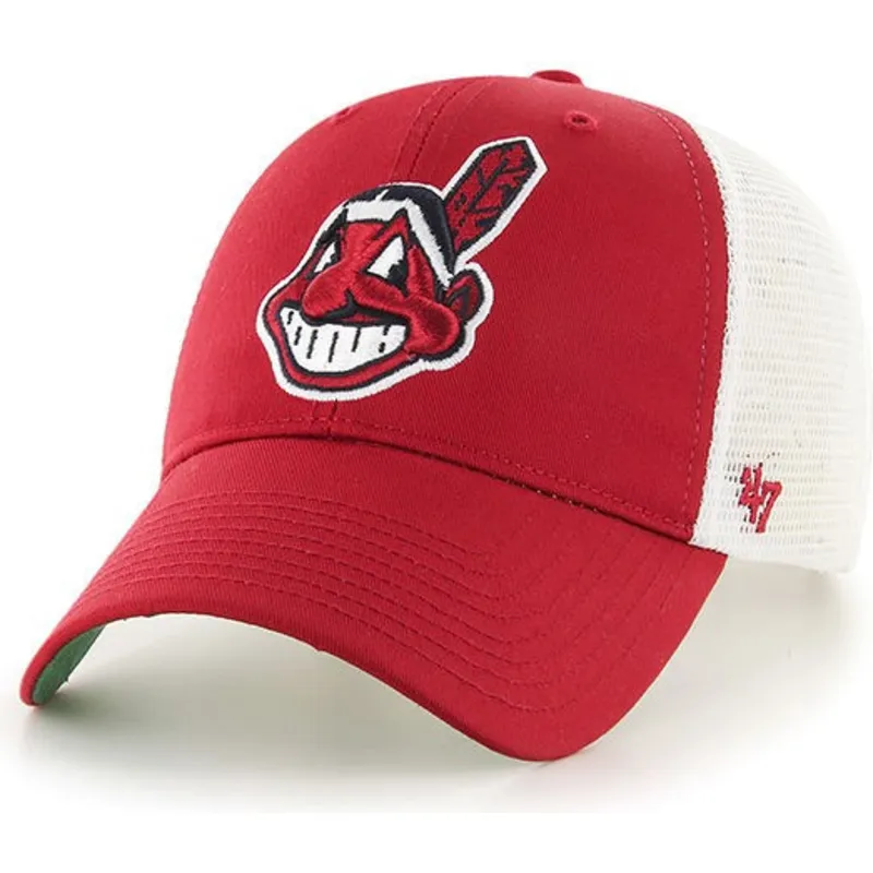 cleveland indians trucker hat