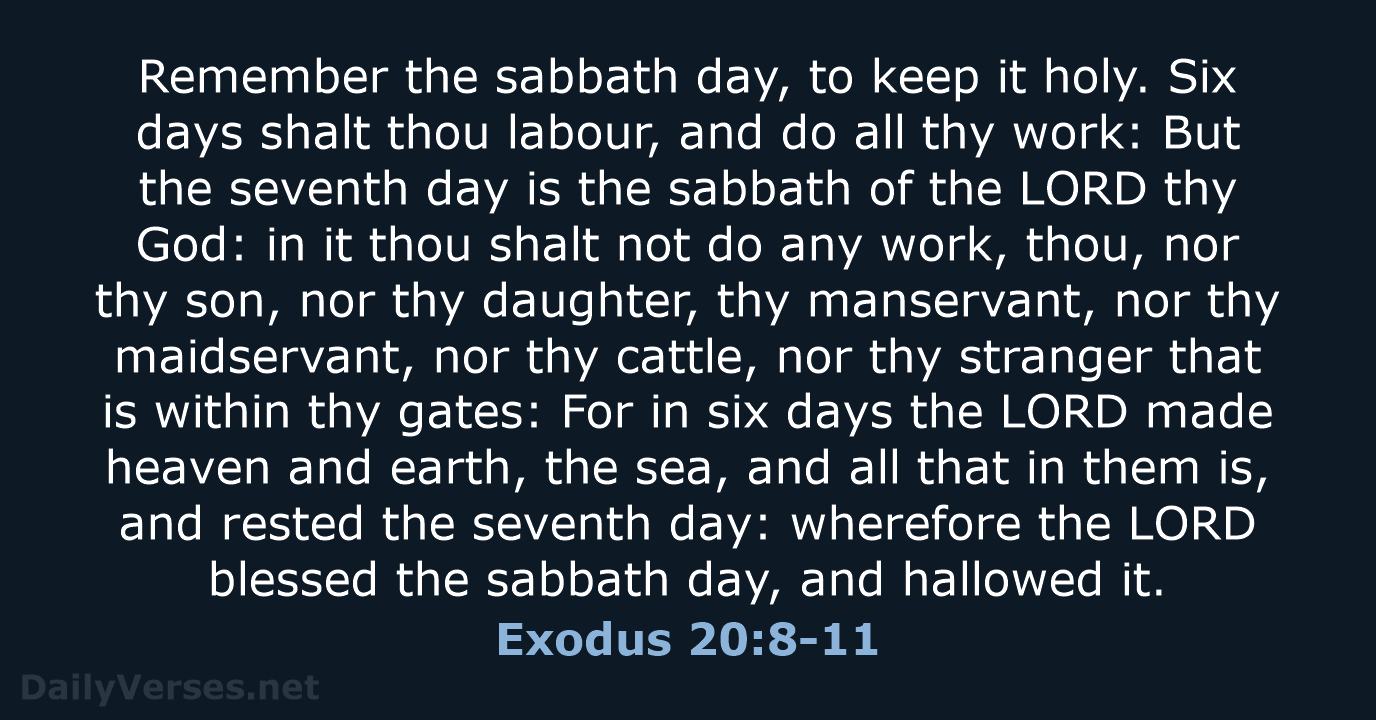 exodus 20 kjv