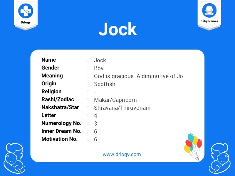 jock meaning slang