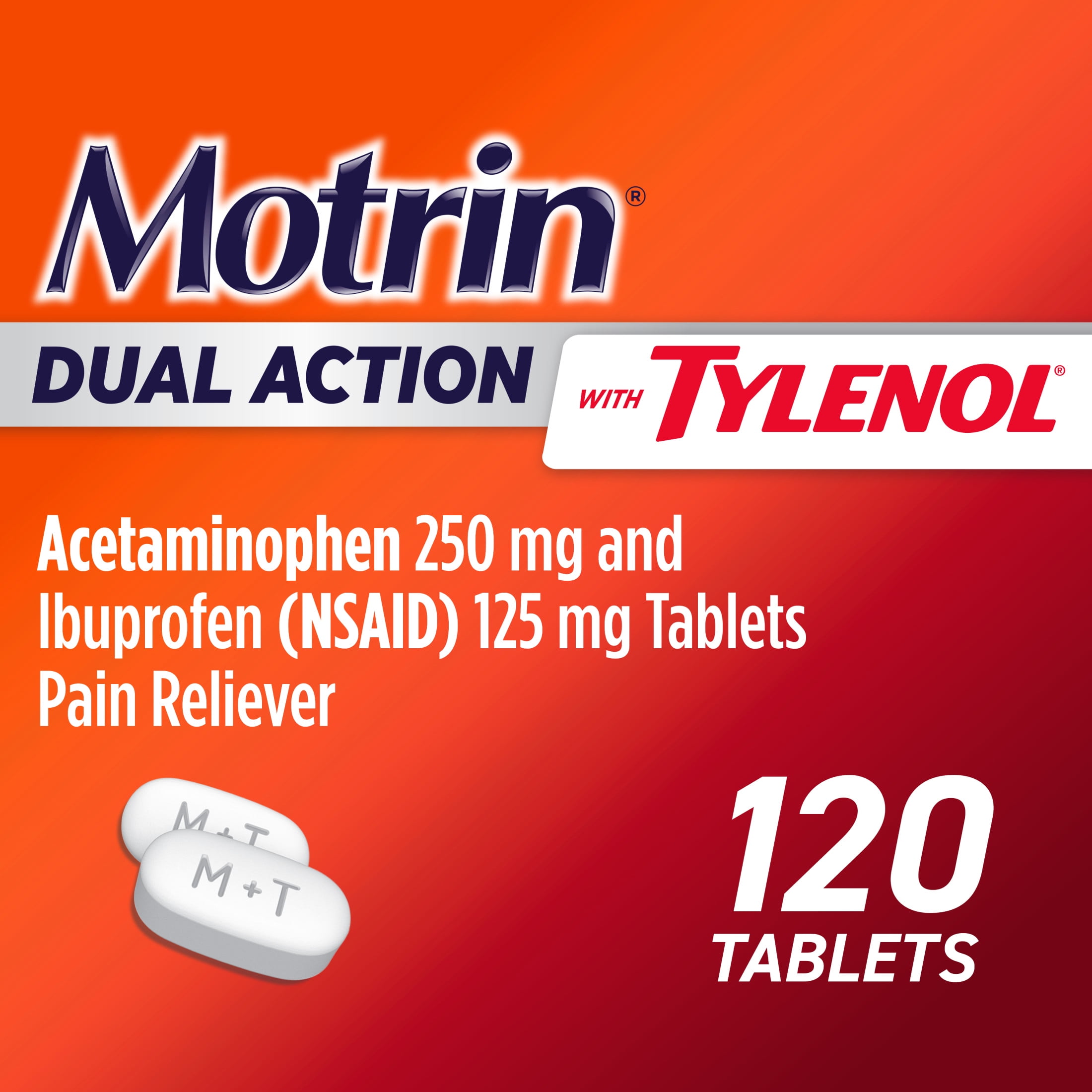 motrin dual action side effects