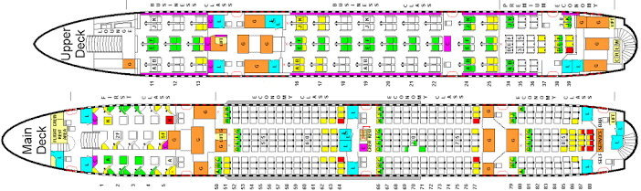 airbus a380 seat plan