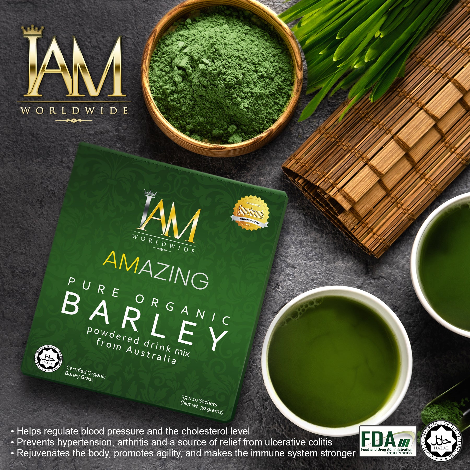 iam amazing pure organic barley