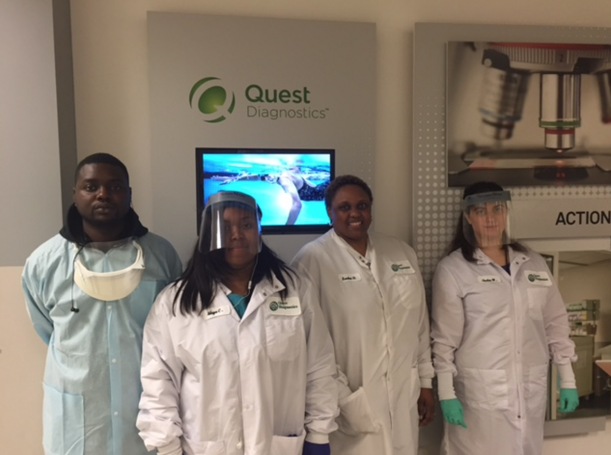 working at quest diagnostics