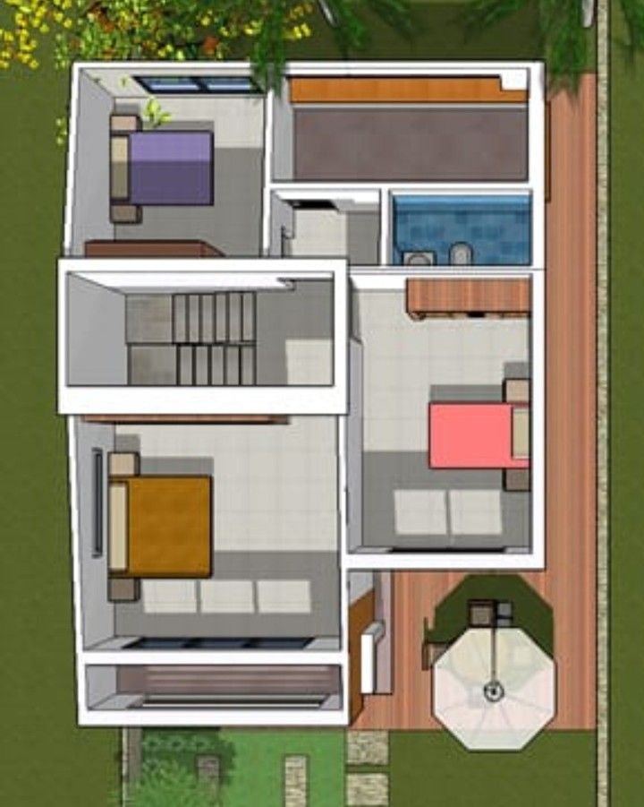 planos de casas de dos pisos en mexico