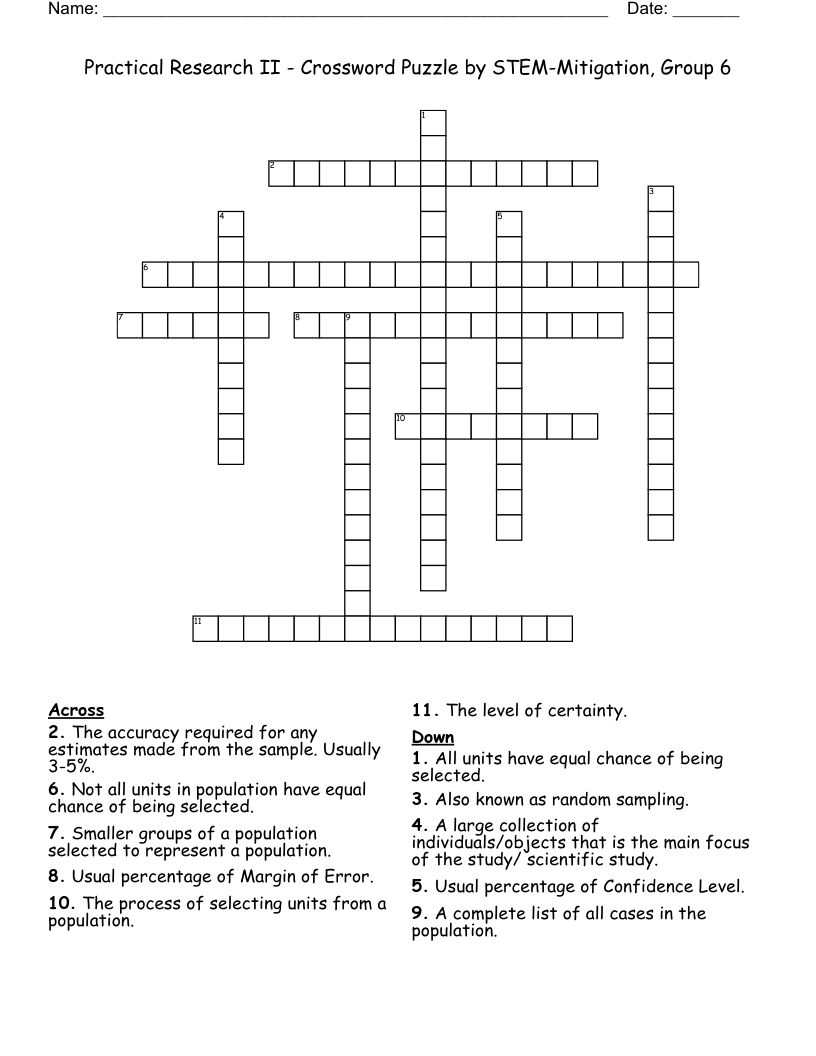 practical crossword puzzle clue