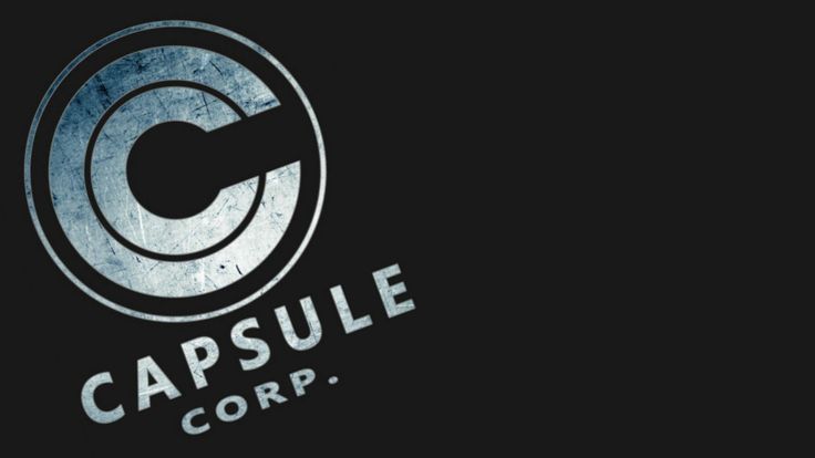 capsule corp logo wallpaper