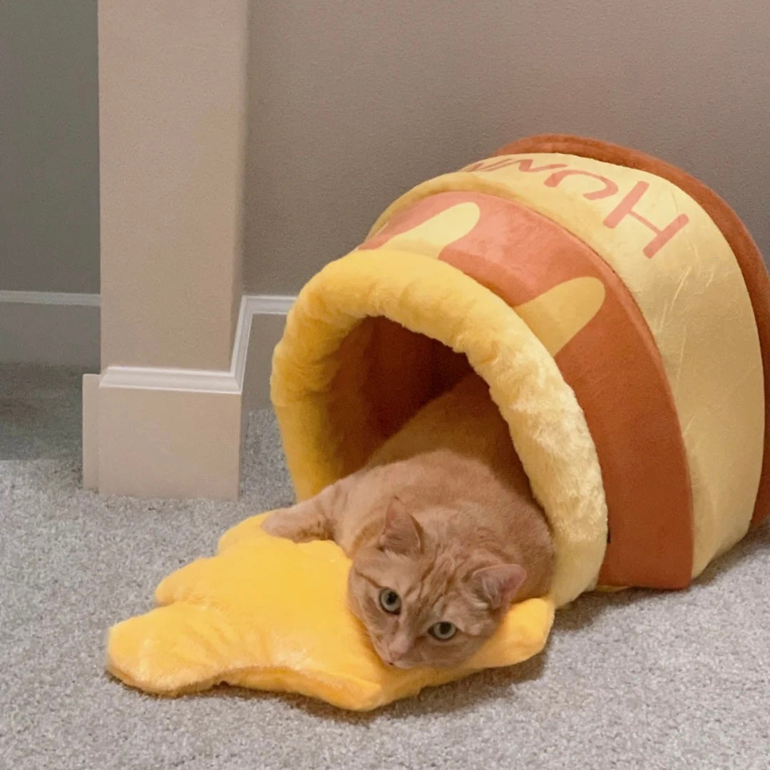 honey pot cat bed