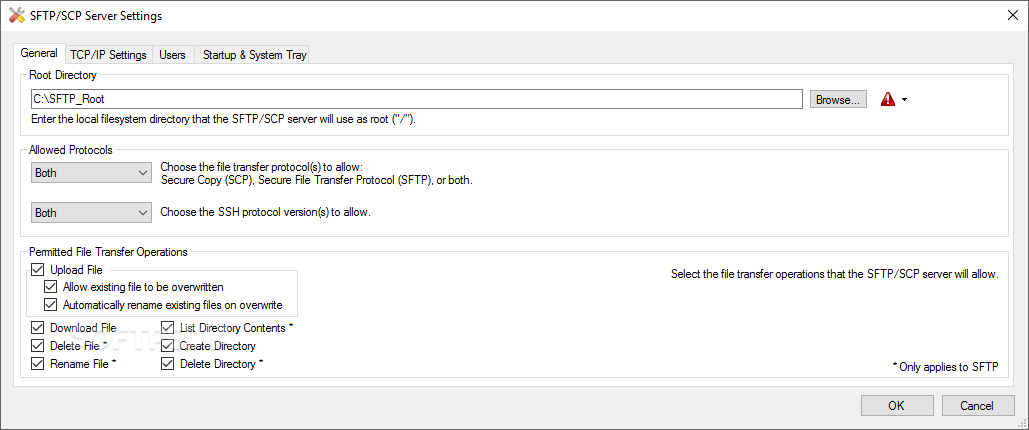 solarwinds sftp download