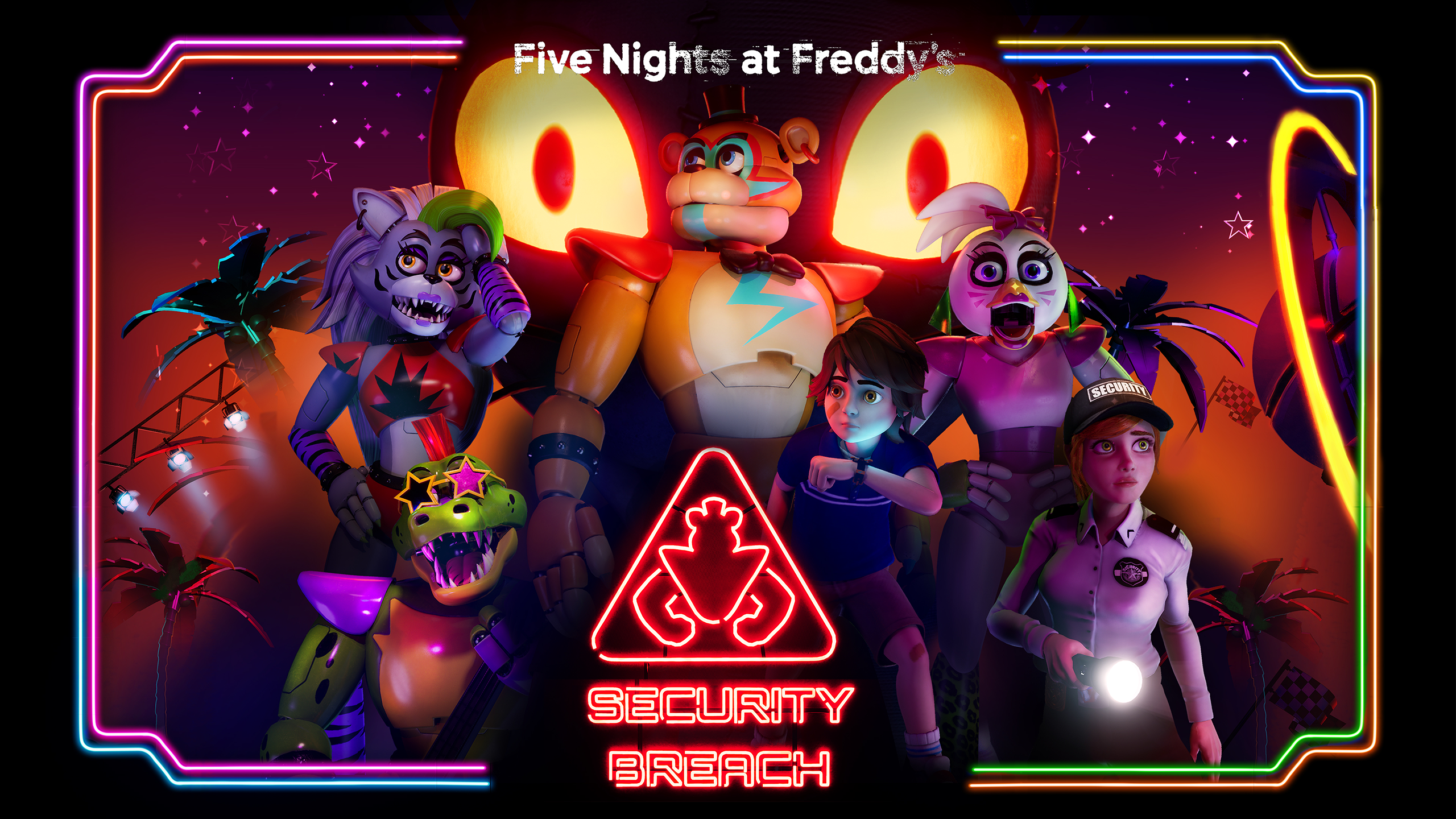 five nights at freddys characters security breach