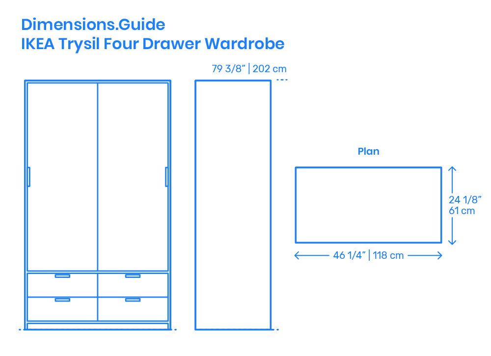 ikea wardrobe trysil