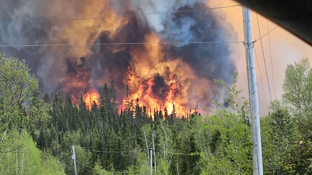 lebel sur quévillon feu