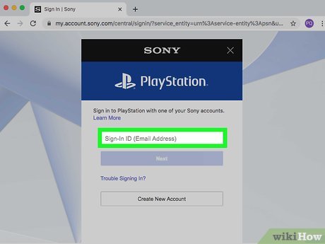 email address for playstation