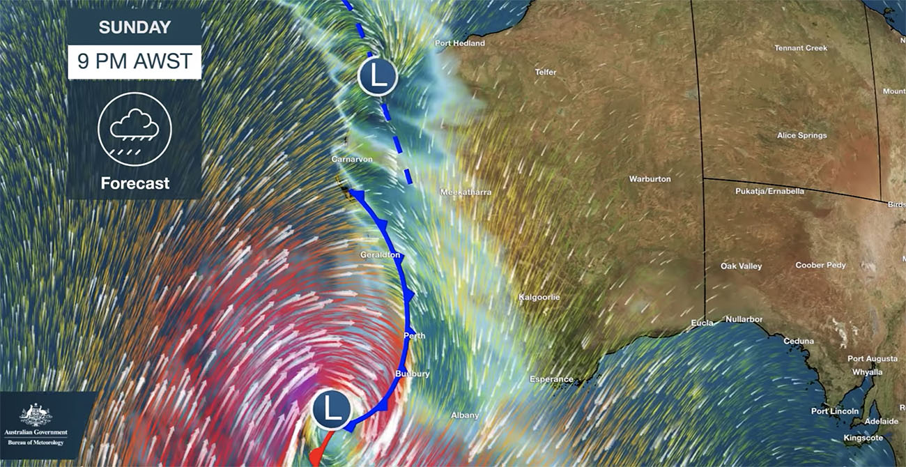 bom 7 day forecast perth