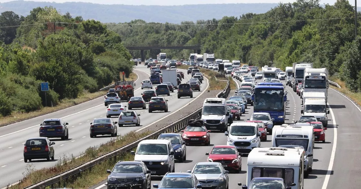 traffic delays m5