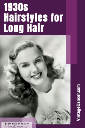 1930s hairstyles for women