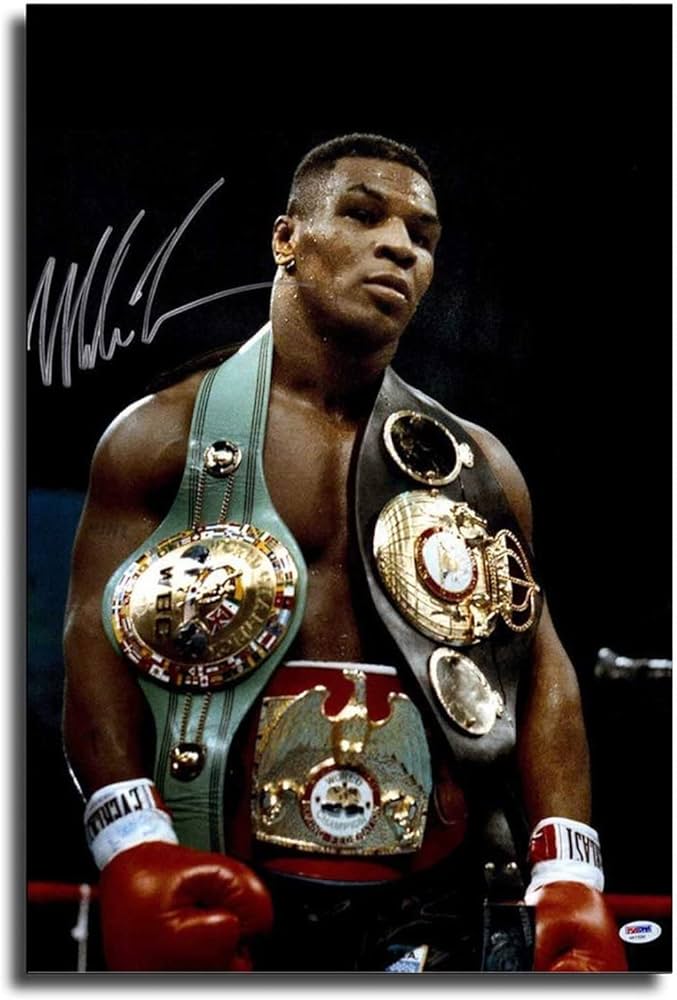 mike tyson boxing posters