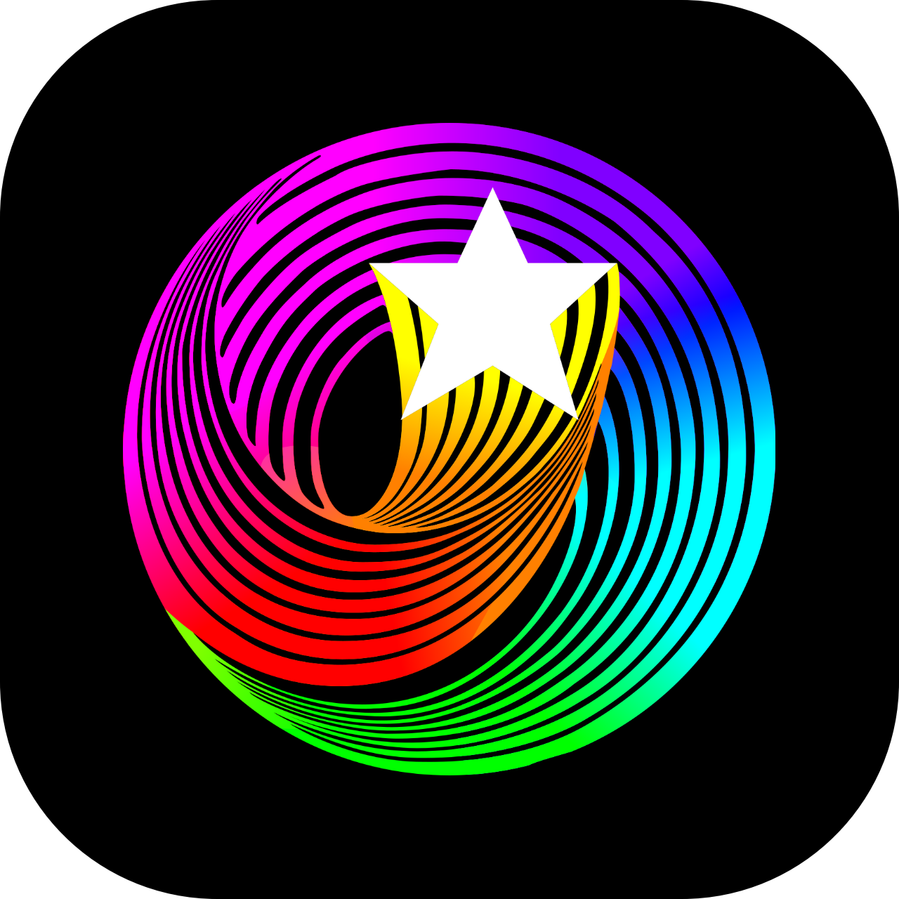 hanna barbera productions swirling star logo