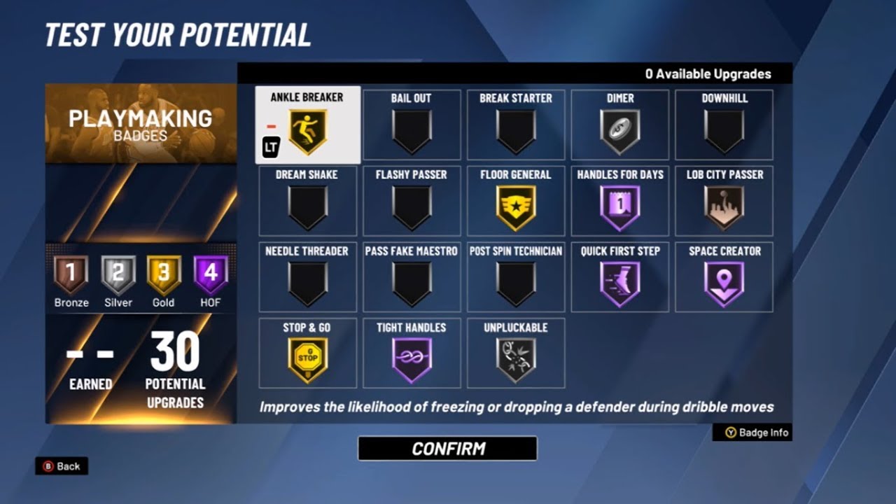 nba 2k20 best playmaking badges