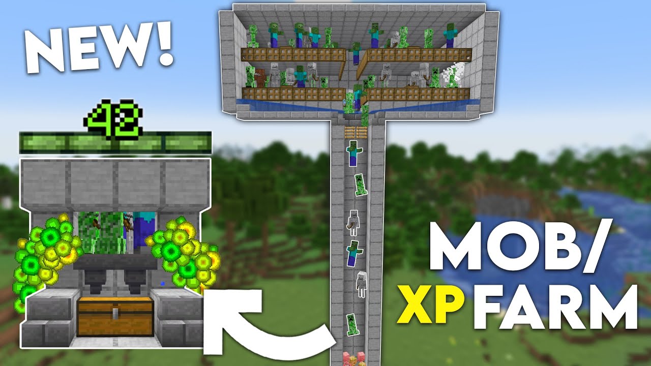 how to make an xp farm minecraft