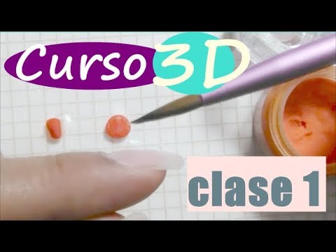 uñas 3d paso a paso principiantes