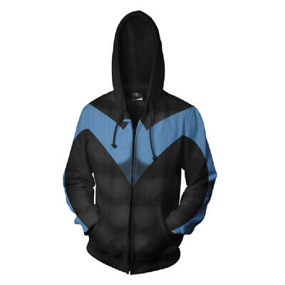 nightwing cosplay hoodie